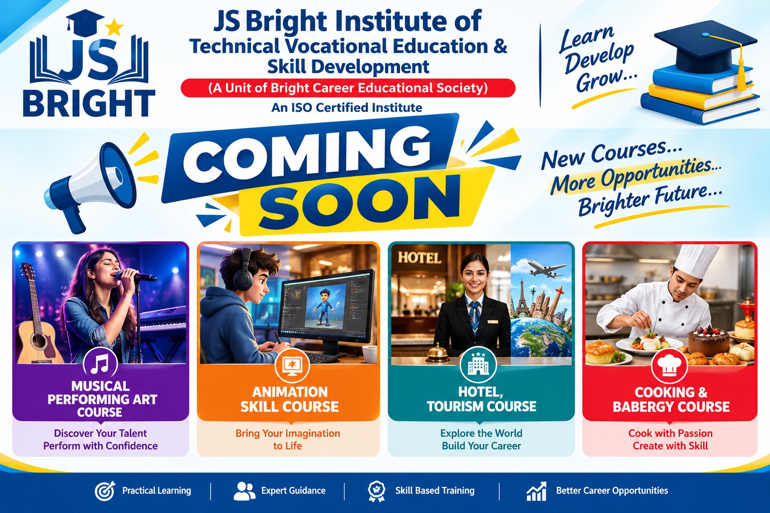 Coming Soon — New Courses
