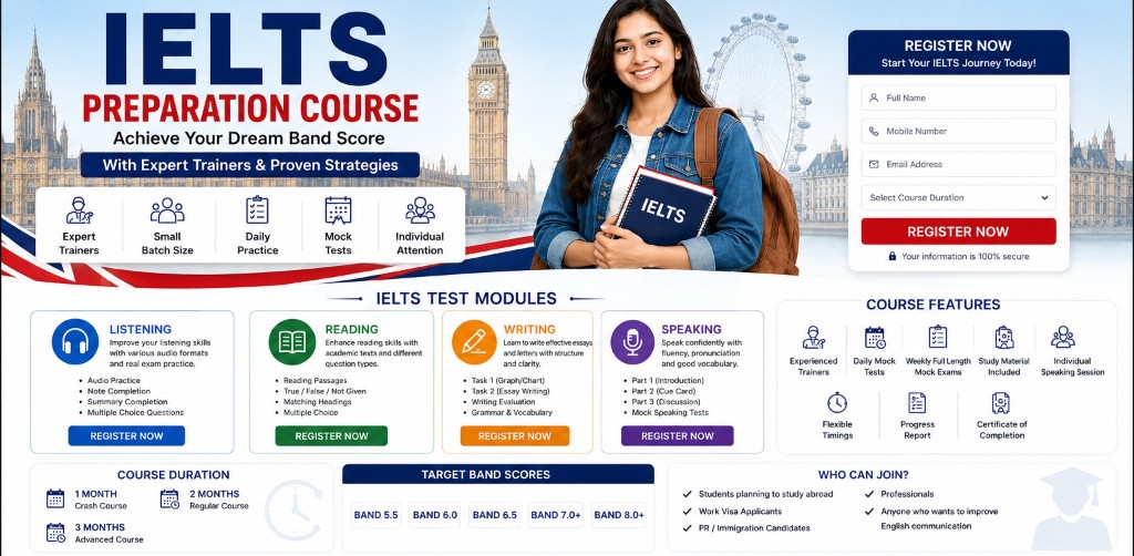 IELTS Preparation Course