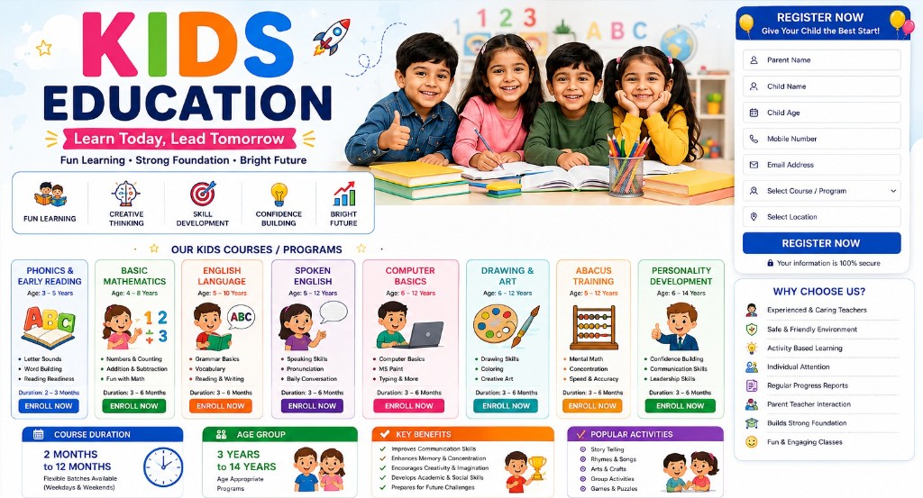 Kids Education Programs