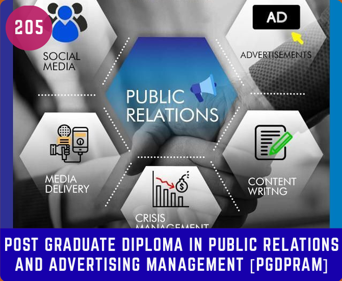 Post Grad. Dip. In Public Relations & Adverti. Man.