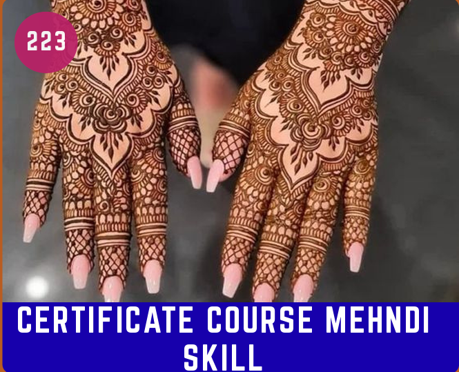 Certificate Course in Mehndi Skill