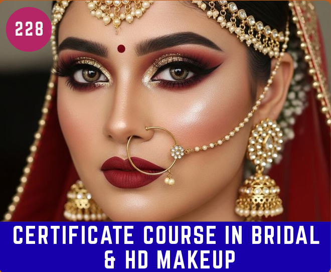 Certificate Course in Bridal & HD Makeup