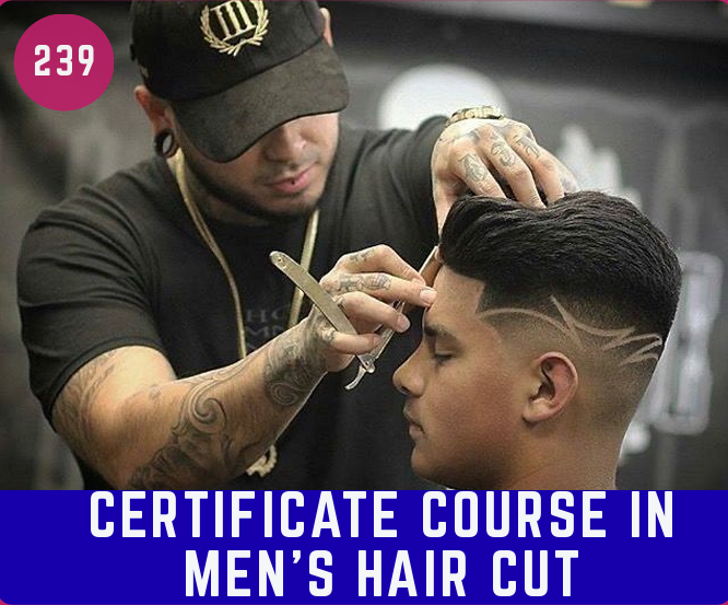 Certificate Course in Men’s Hair Cut