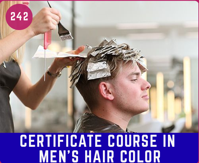 Certificate Course in Men’s Hair Color