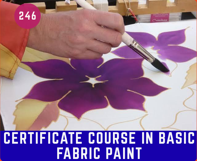Certificate Course in Basic Fabric Paint