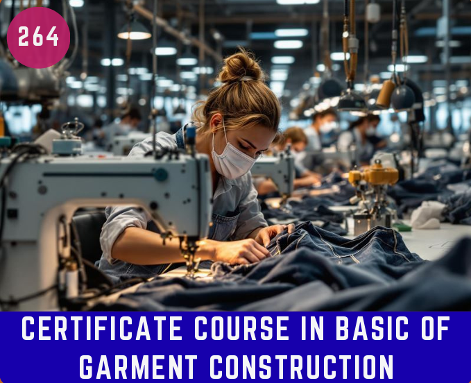 Certifi. Course in Basic of Garment Construction