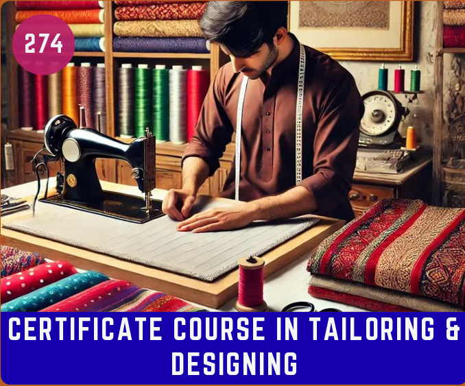 Certificate Course in Tailoring & Designing