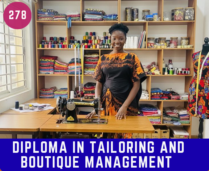 Diploma In Tailoring & Boutique Management
