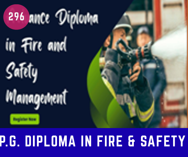 P.G. Diploma in Fire & Safety