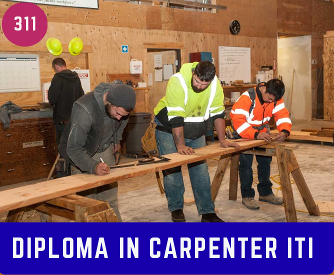 DIPLOMA IN CARPENTER ITI